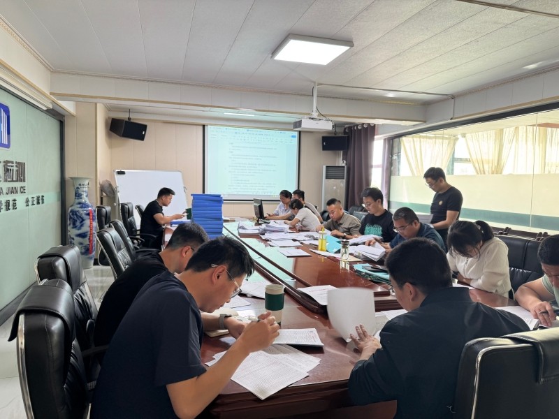 甘肅恒達(dá)工程檢測有限公司組織開展 2025年第一次內(nèi)部審核活動(dòng)